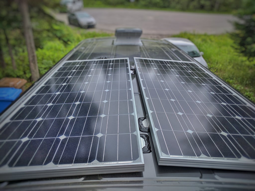 How To Install Solar Panel S On A Camper Van Conversion 18 Steps With Pictures Instructables