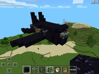 Minecraft Airplane 20 Steps Instructables