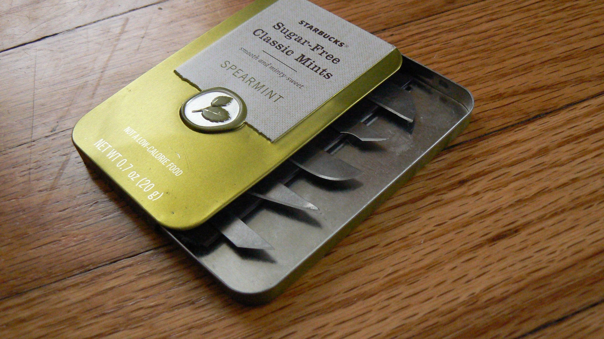 Portable Xacto Blades.