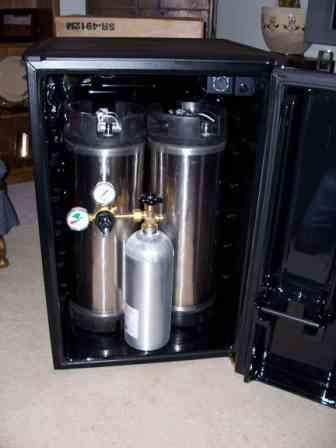 How To Build A Kegerator Kit Or Homebrew Kegerator From A Sanyo Mini Fridge 36 Steps With Pictures Instructables