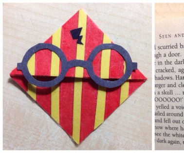 harry potter corner bookmark 5 steps with pictures