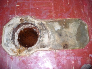 Install Toilet On Concrete With No Closet Flange 10 Steps Instructables