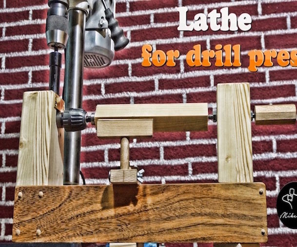 Homemade Lathe for Drill Press 12 Steps (with Pictures) Instructables