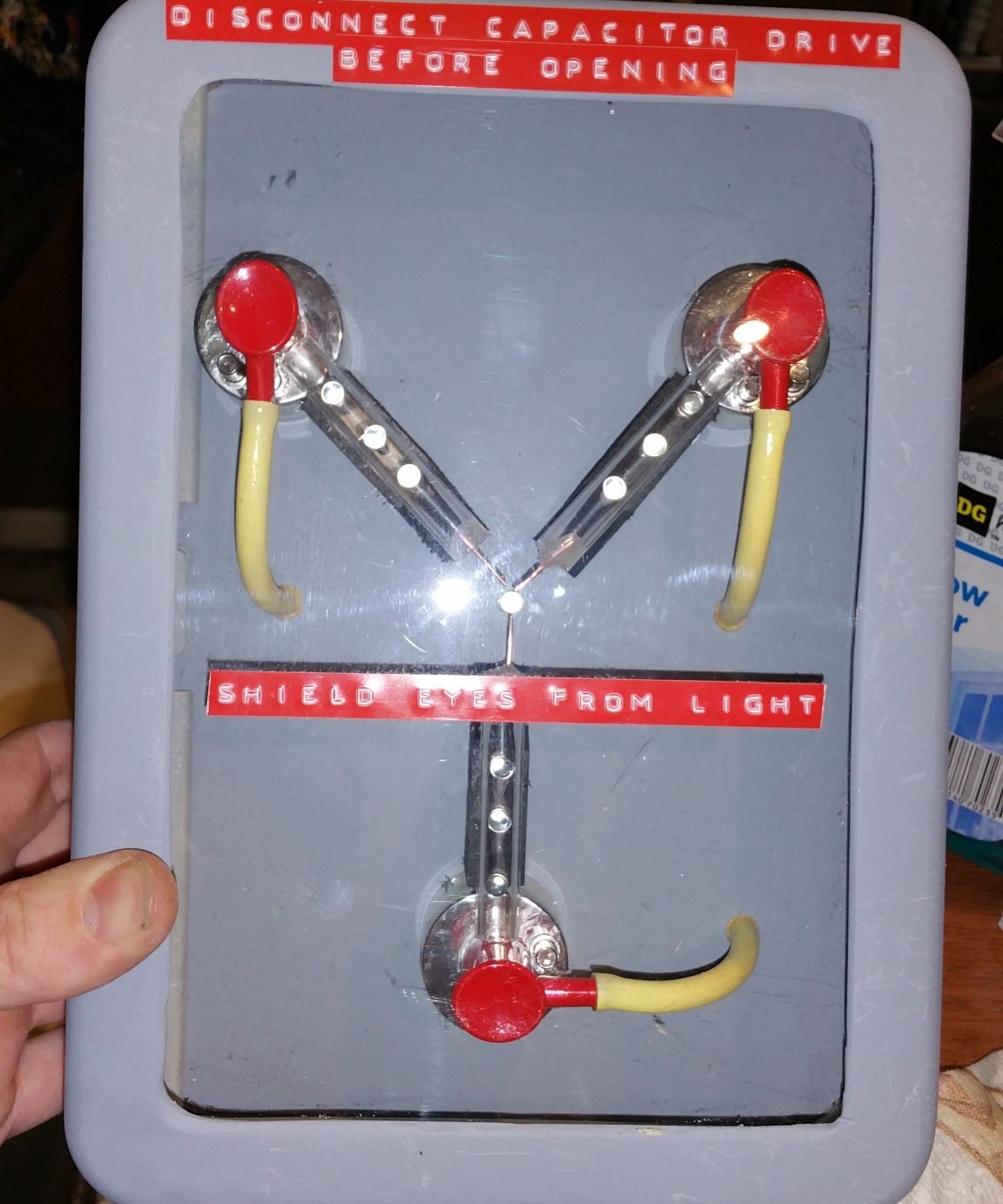 Another Cheap Flux Capacitor 5 Steps Instructables