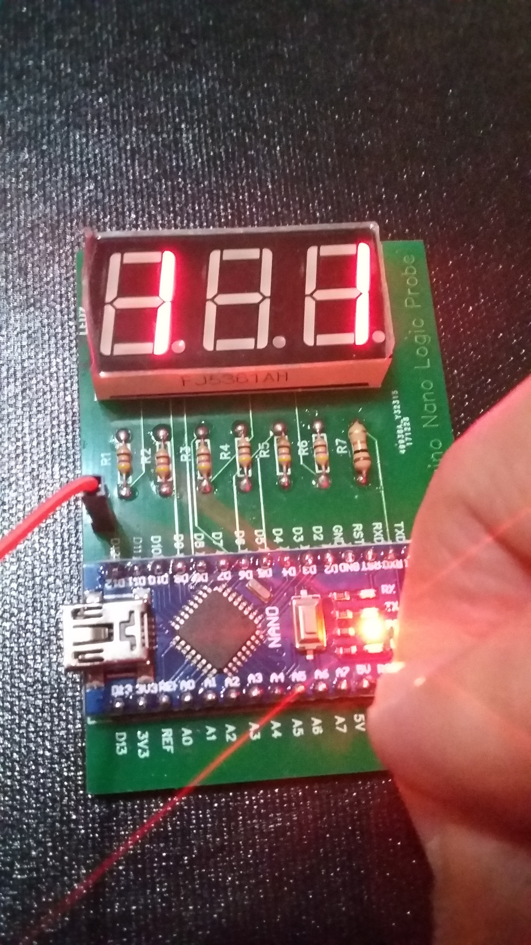 Arduino Nano Logic Probe | Trybotics