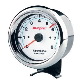 Automobile Tachometer on an Outboard: 4 Steps sun pro tach wiring 