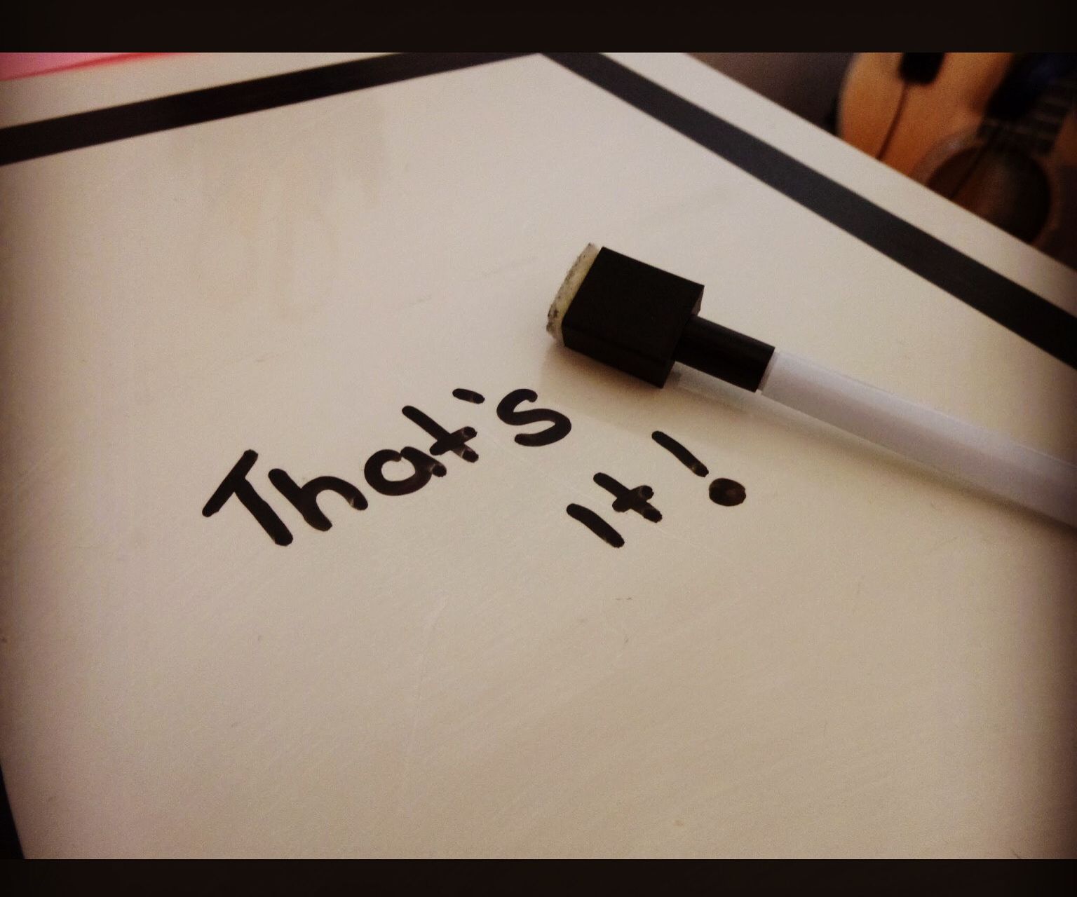 DIY Desk Whiteboard 5 Steps Instructables