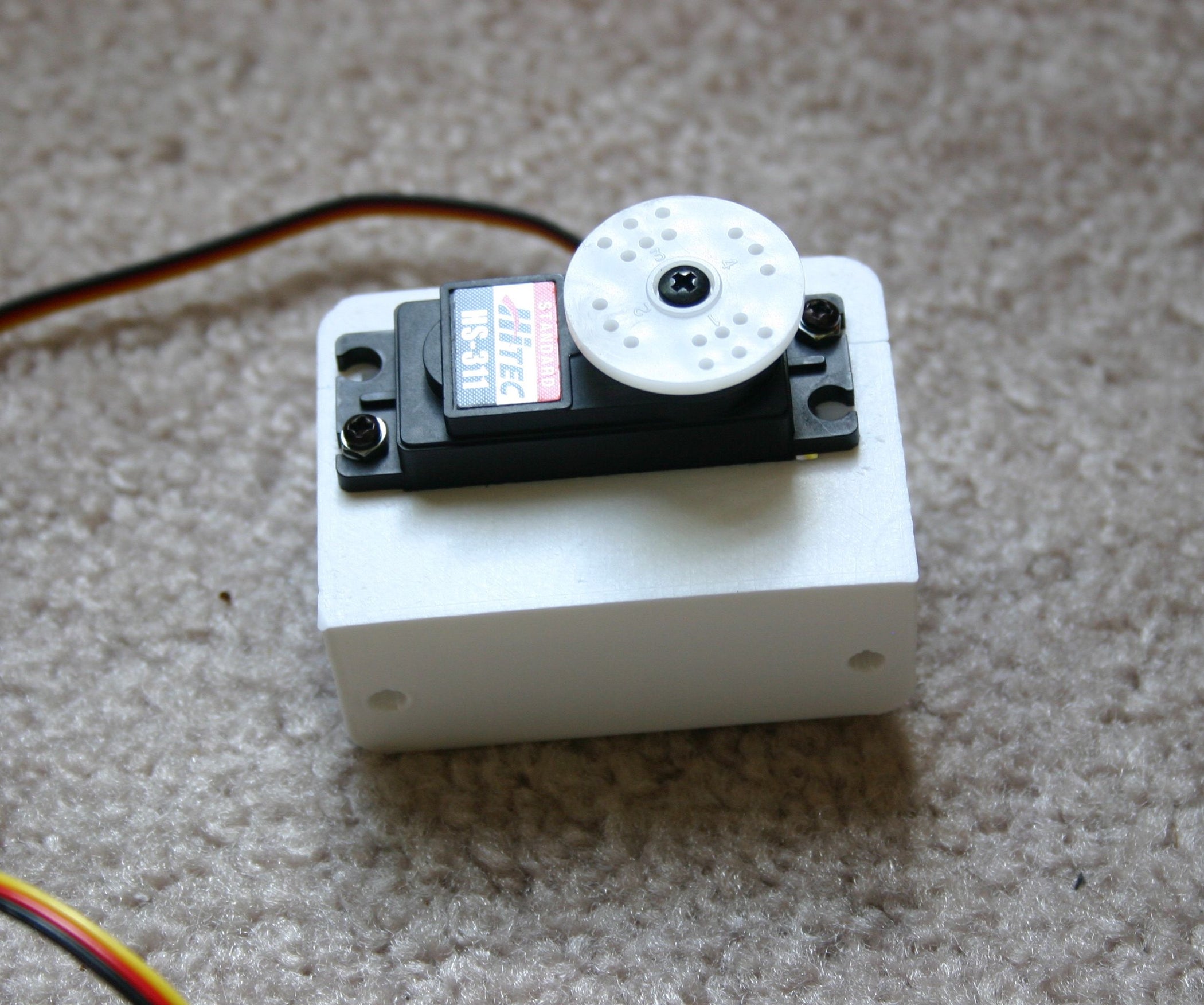 Servo Bracket 3 Steps (with Pictures) Instructables