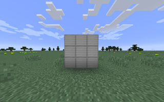 Minecraft 3x3 Door No Pistons 6 Steps Instructables