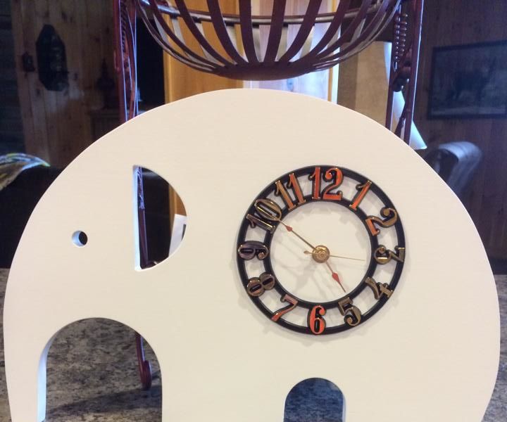 Elephant Clock Instructables