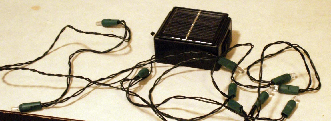 Make Your Own Solar Powered Led String Lights. ($5 Bucks ...