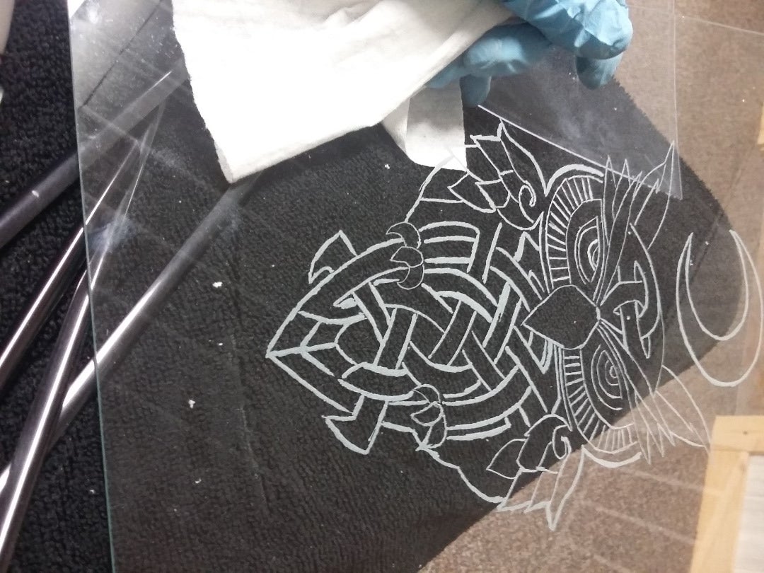 Easy Way to Engrave on Glass 5 Steps Instructables