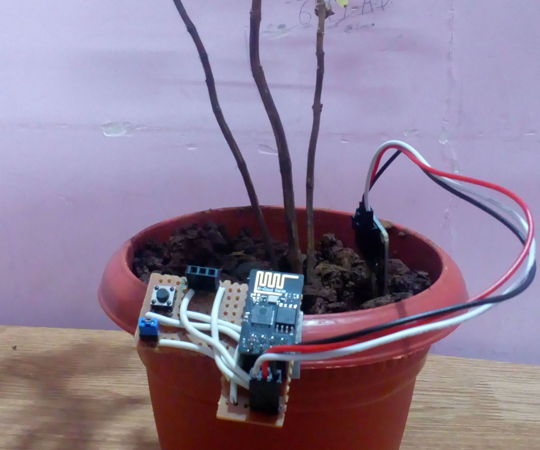 Soil Water Level Status Using ESP8266 : 6 Steps (with Pictures