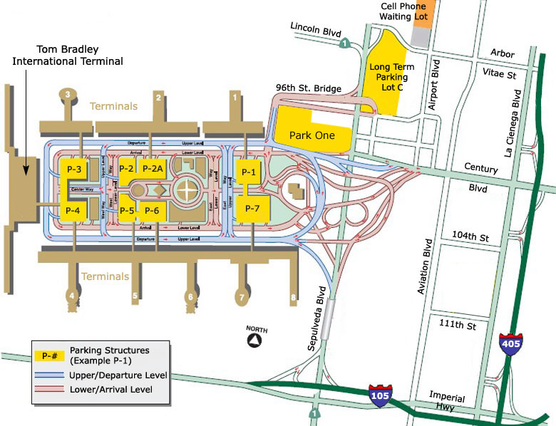 In And Out Of The Tom Bradley International Terminal At Lax Studioglyphic