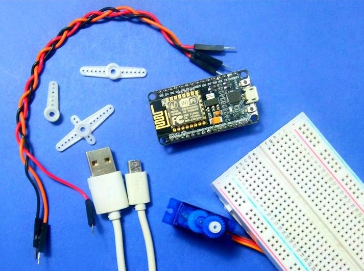 Interfacing Servo Motor With Nodemcu 6 Steps With Pictures Instructables