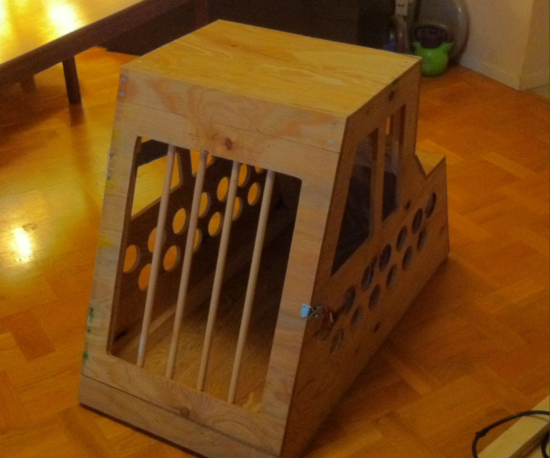 Wooden Car Crate for Dogs 5 Steps (with Pictures) Instructables