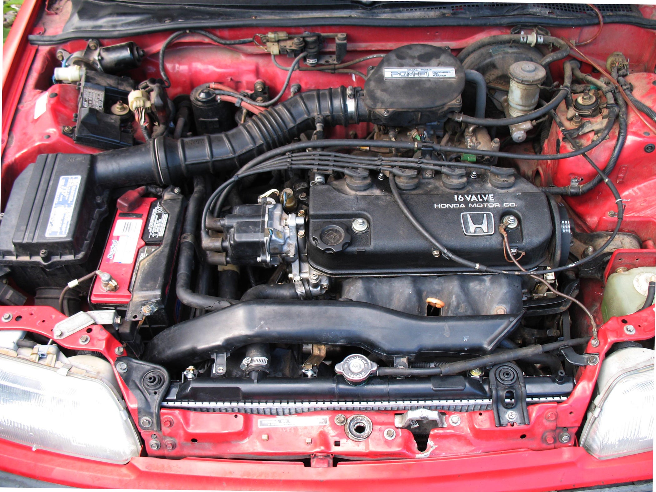 Head Gasket Replacement on '91 Honda Civic: 8 Steps 4 wire o2 sensor diagram crx 