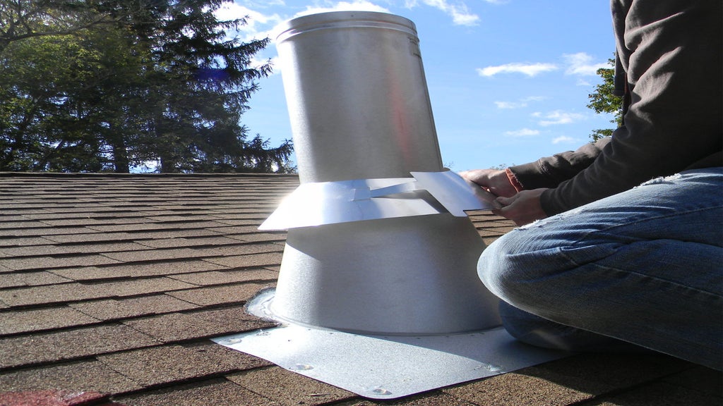 Chimney Pipe Installation For Wood Stove Through A Flat Ceiling 8 Steps With Pictures Instructables