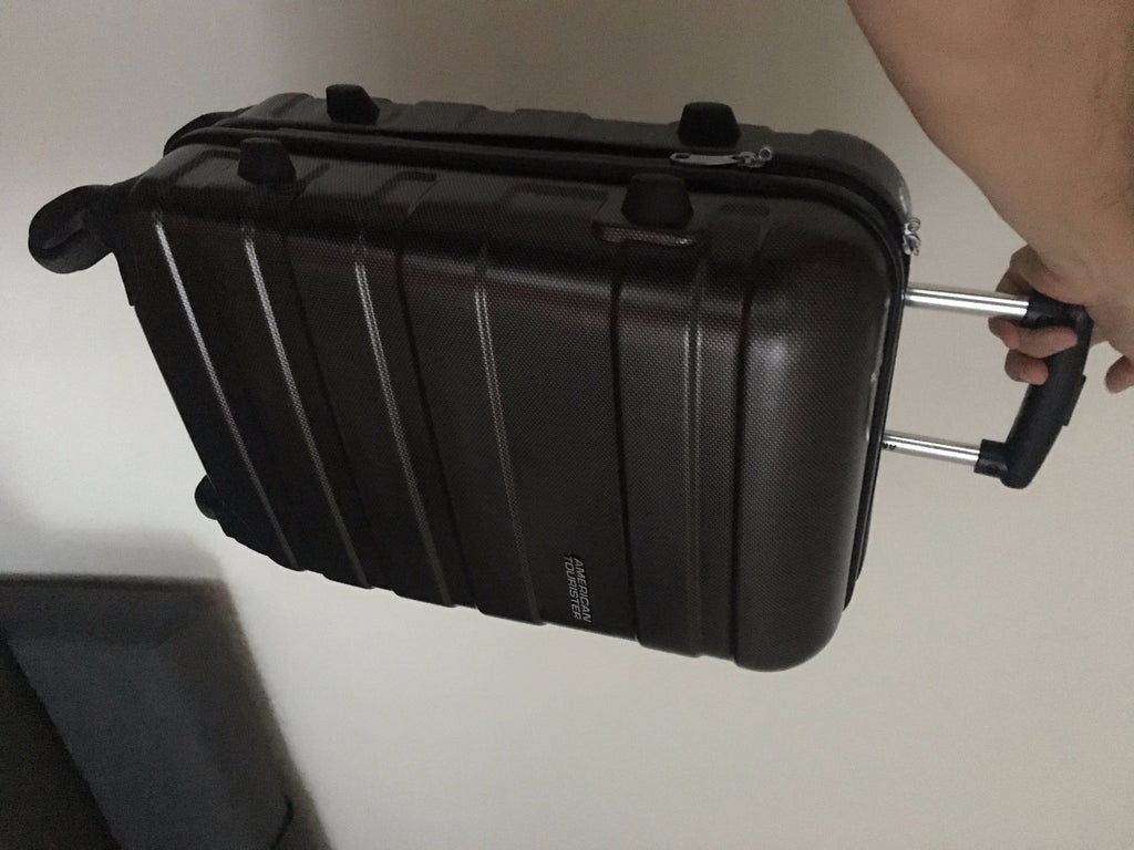 Luggage Handle Quick Fix 4 Steps With Pictures Instructables