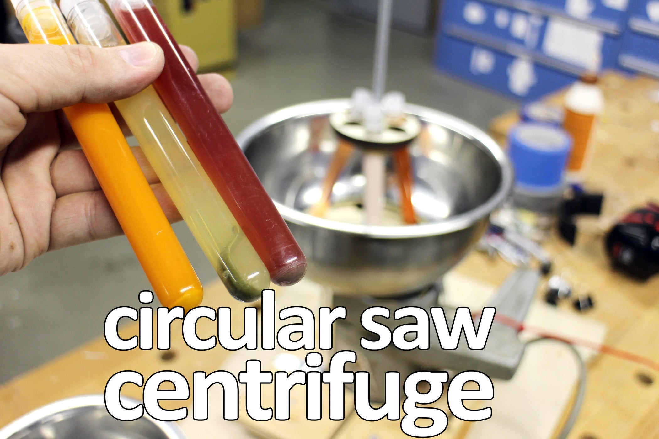 Circular Saw Centrifuge 14 Steps (with Pictures) Instructables