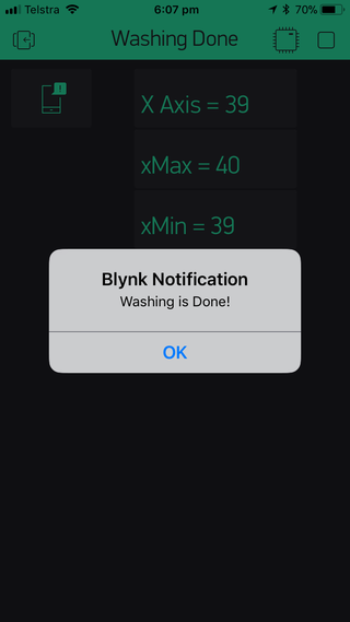Arduino Washer Dryer Alert Push Notification To Phone With Blynk 5 Steps With Pictures Instructables
