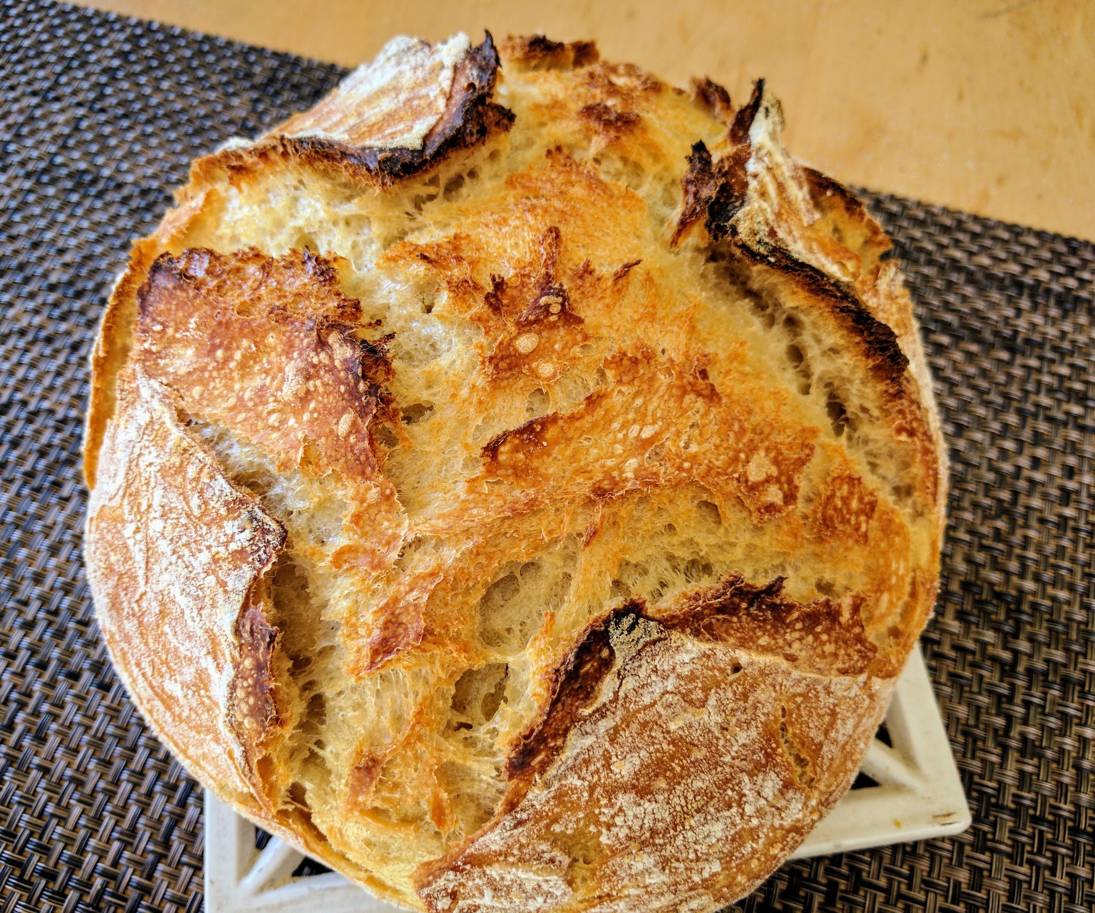 Super Easy No Knead Sourdough Bread 4 Steps With Pictures