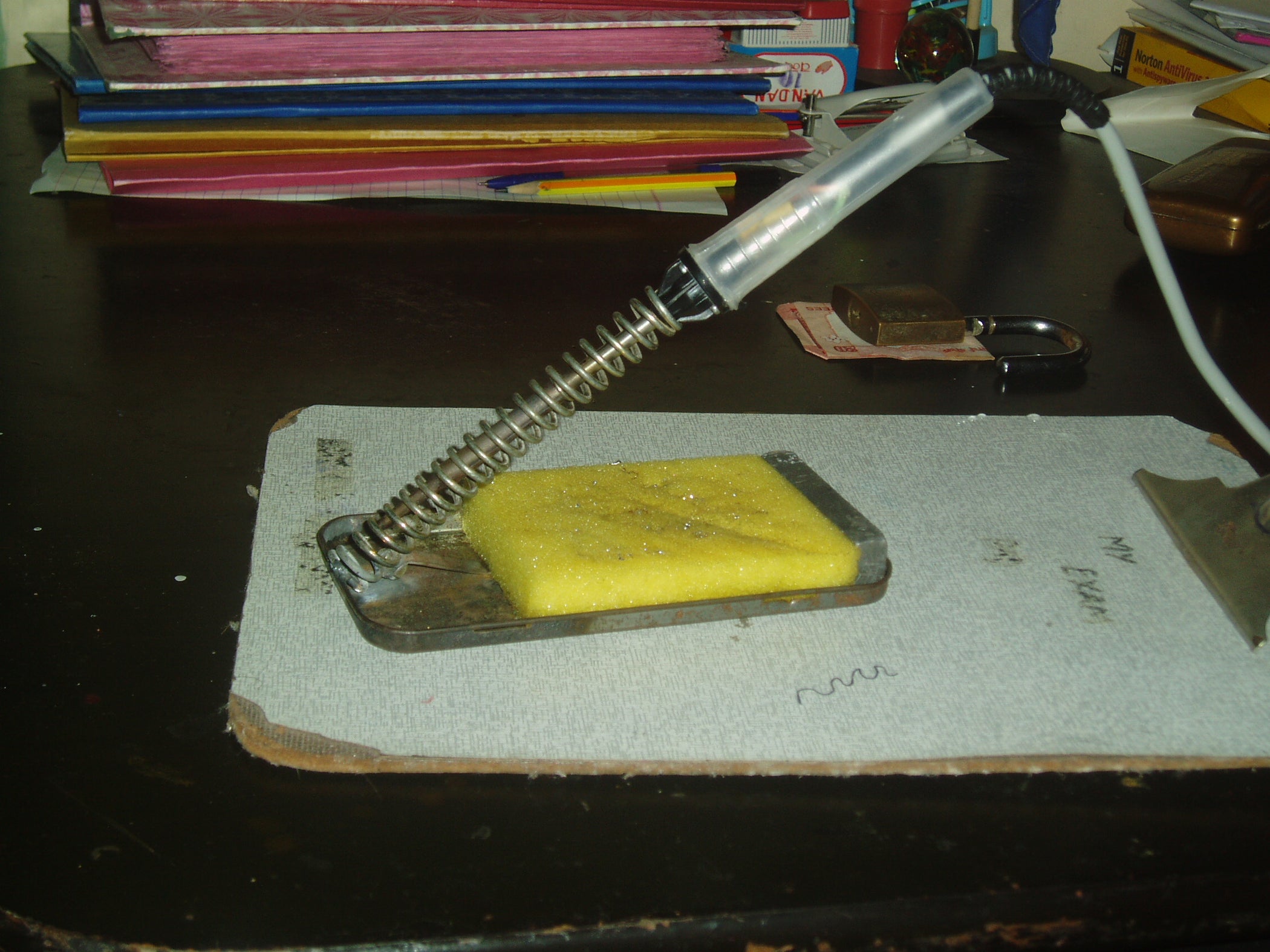 MAKE YOUR OWN SOLDERING STAND AT HOME 3 Steps Instructables