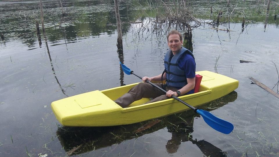 seafoam kayak, the unsinkable foam kayak anyone can build