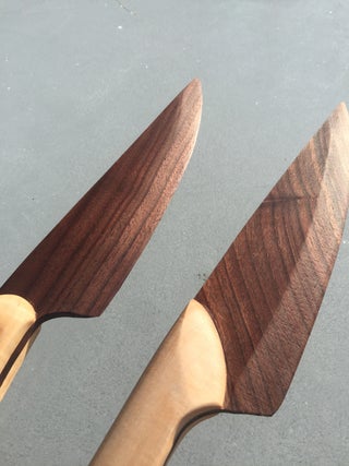 Wooden Chef Knife 8 Steps With Pictures Instructables