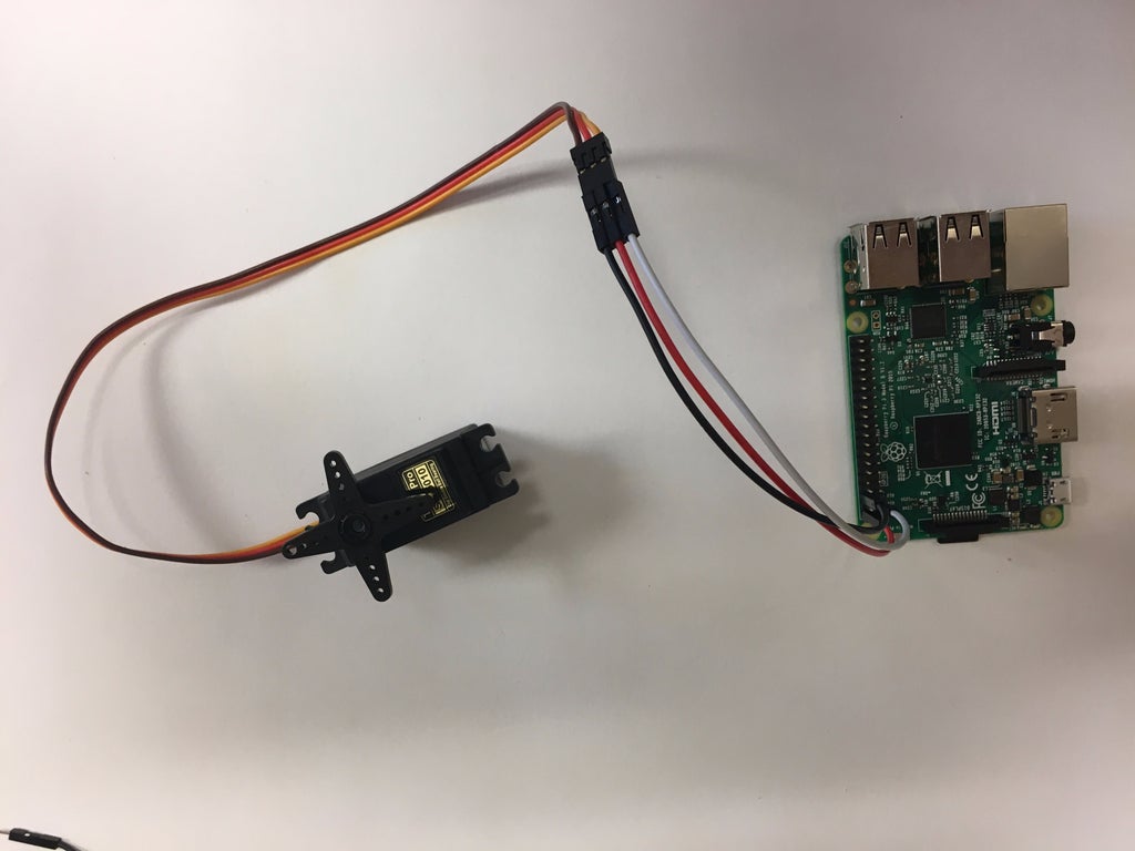 Servo Motor Control With Raspberry Pi 4 Steps Instructables