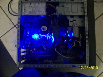 Custom Computer Case With Internal LED Lighting : 4 Steps - Instructables