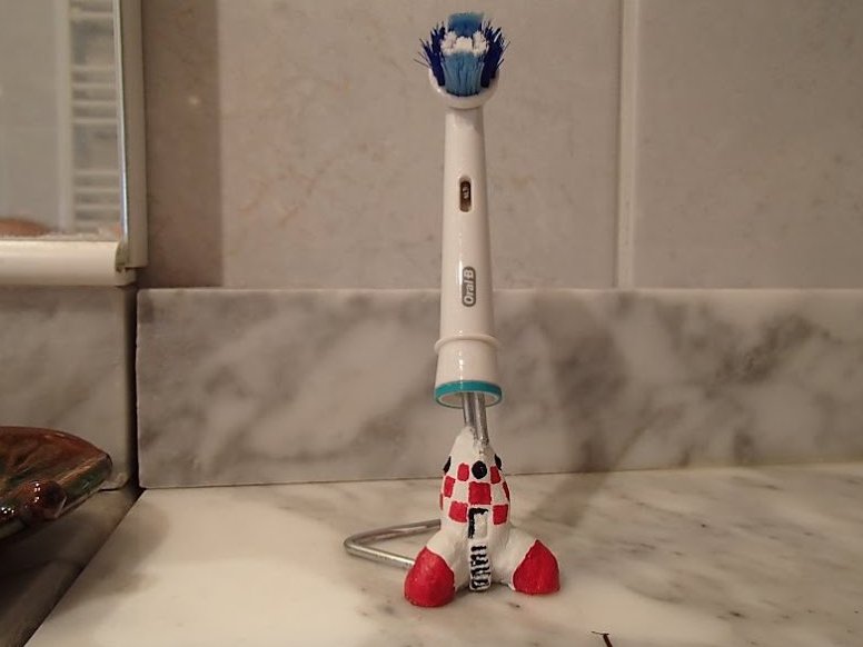 Toothbrush Head Holder 3 Steps Instructables