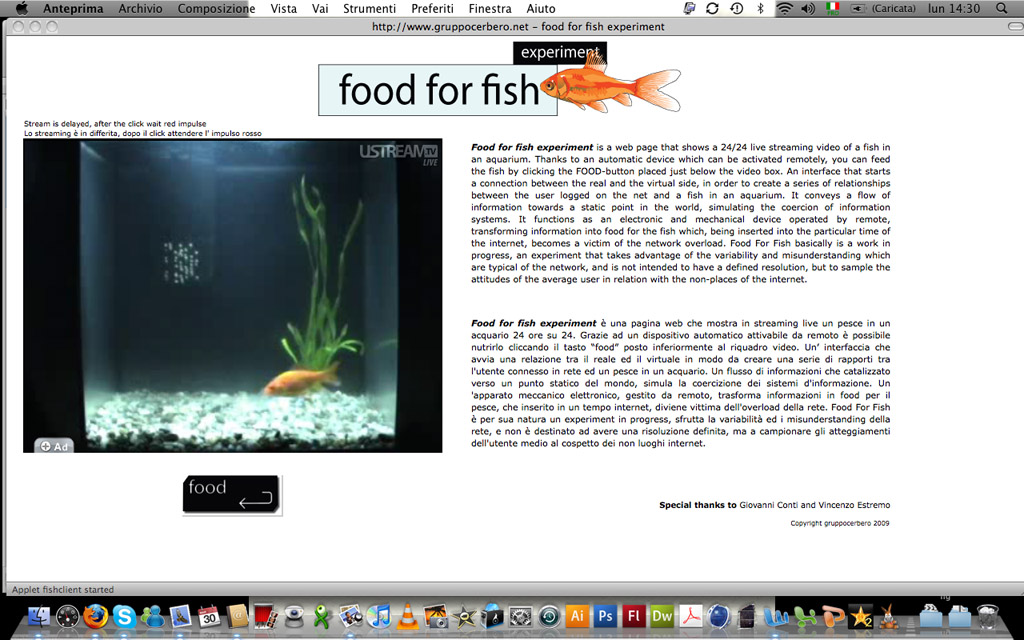 FOOF FOR FISH EXPERIMENT Instructables
