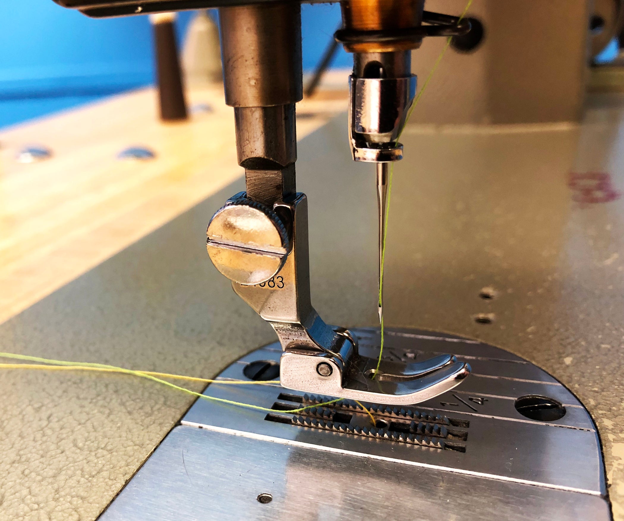 How to Thread a Juki Industrial Sewing Machine 8 Steps (with Pictures)