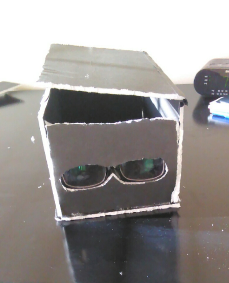 Super Glasses Portable Smartphone Projector 4 Steps Instructables