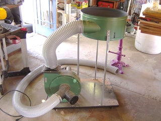 Making A Cyclone Chip Separator For A Dust Collector 10 Steps With Pictures Instructables