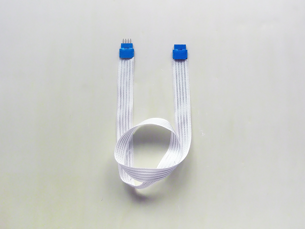 How to Connect Conductive Thread Ribbon Cable With Flexible Flat Cable