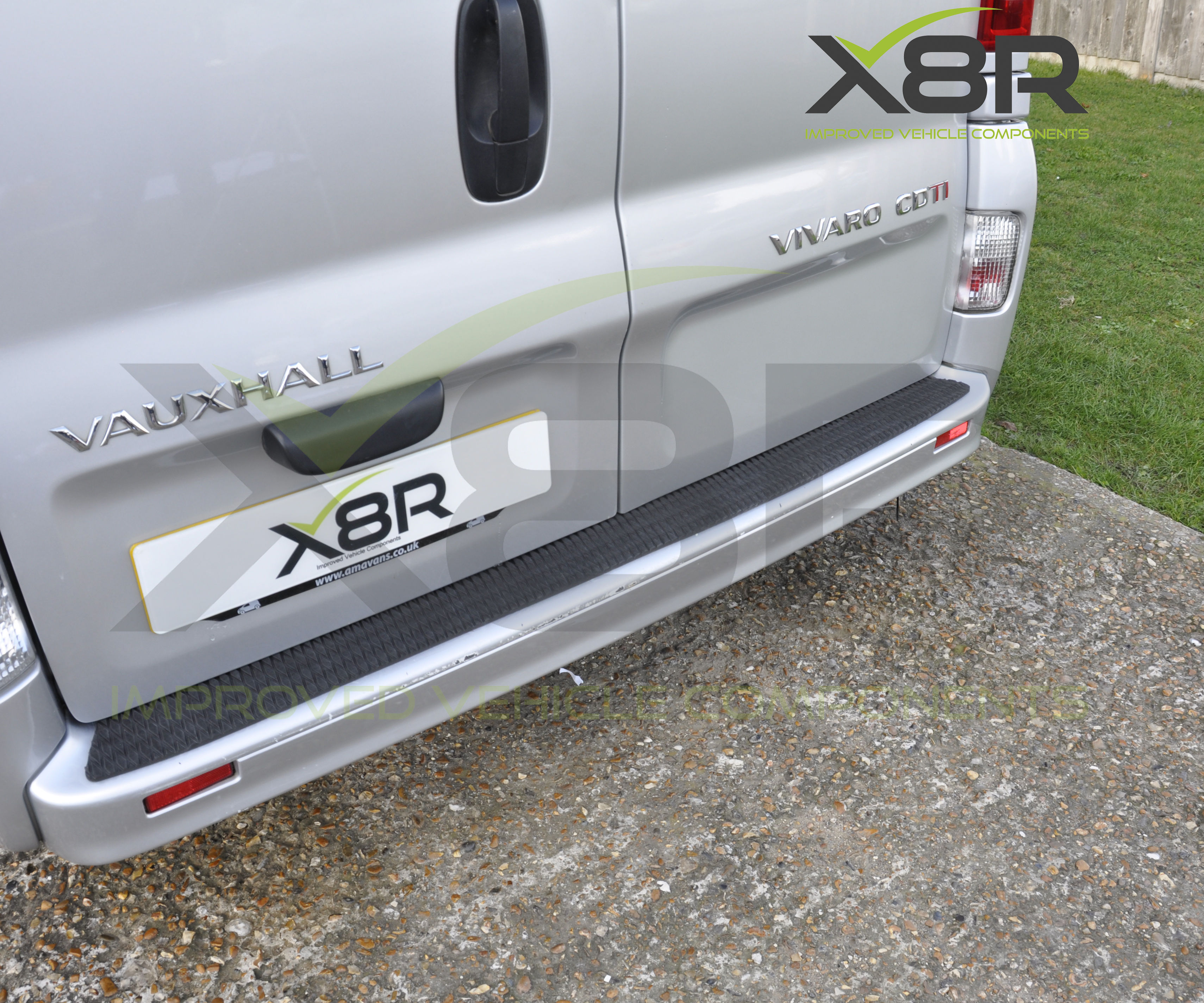For Vauxhall Movano rear door bumper moulding panel trim left