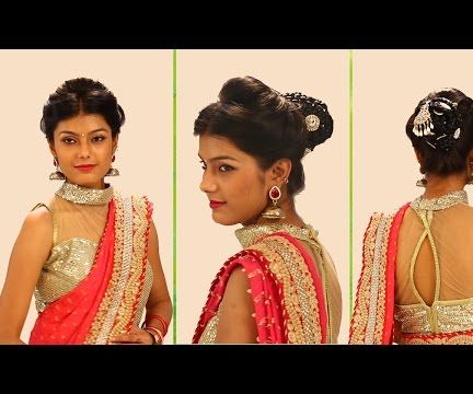 Indian Bridal Hairstyles Step By Step Simple Trendy Best
