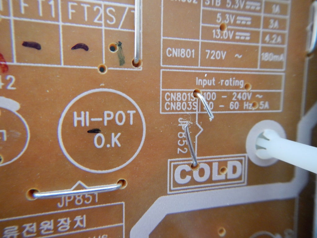 How To Fix Samsung Ln46c630 Screen Flickering Issue 5 Steps Instructables