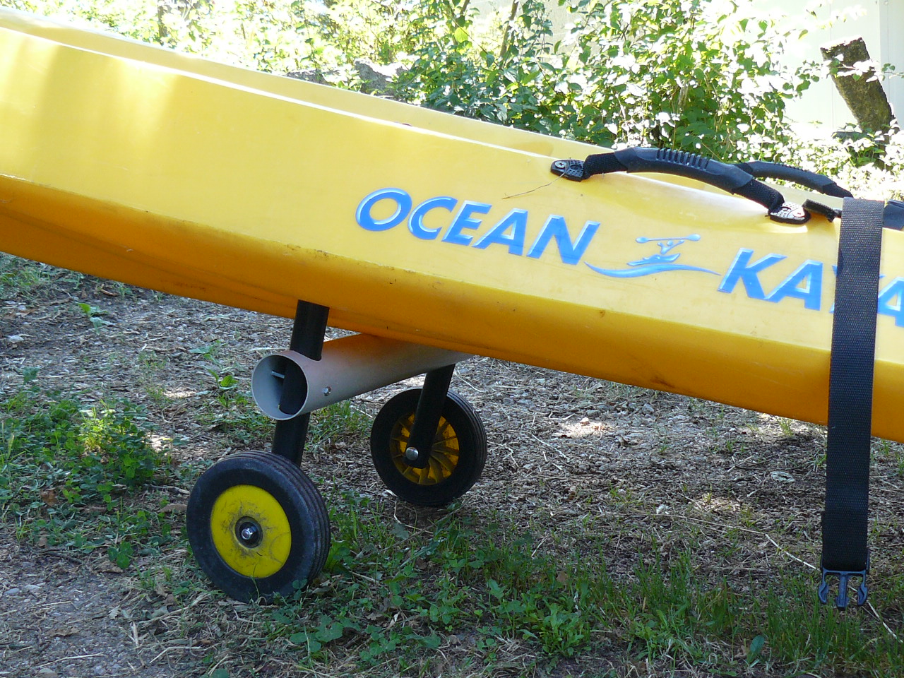Simple Foldable Kayak Trolley In 20 Minutes 7 Steps With Pictures