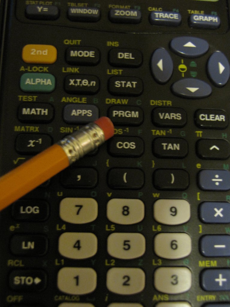 Quadratic Formula For The Ti And 84 4 Steps Instructables