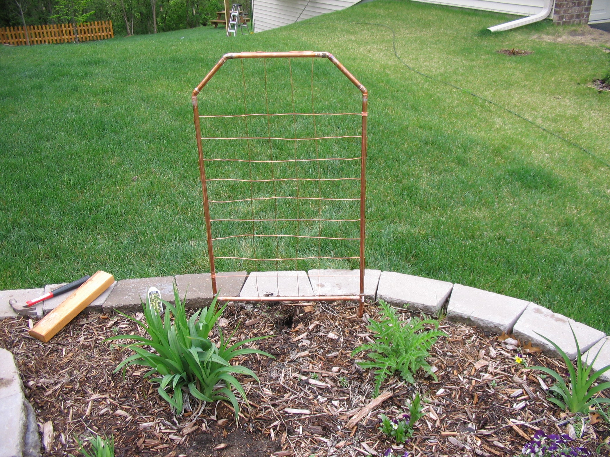 Copper Trellis for Under 25 6 Steps Instructables