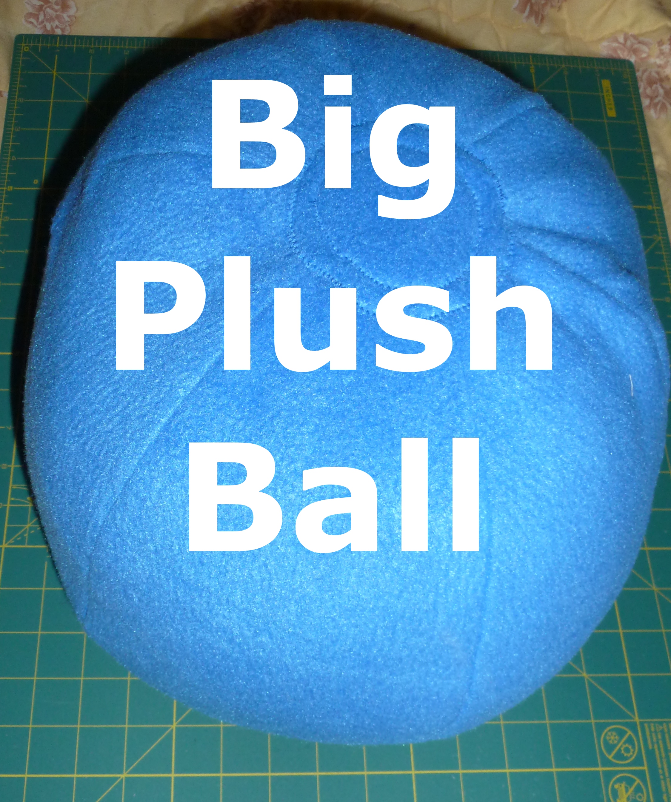 Plush Ball 4 Steps With Pictures Instructables