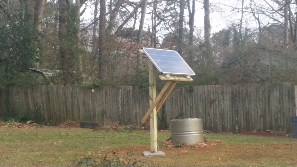 Adjustable Solar Panel Mount 7 Steps With Pictures Instructables