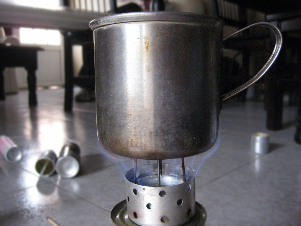 Lightweight Camping Stove 3 Steps Instructables