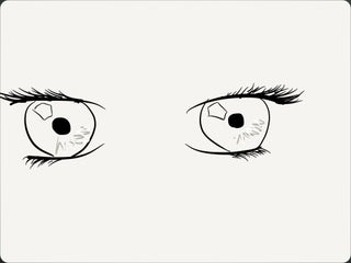 How To Draw Anime Eyes 4 Steps Instructables