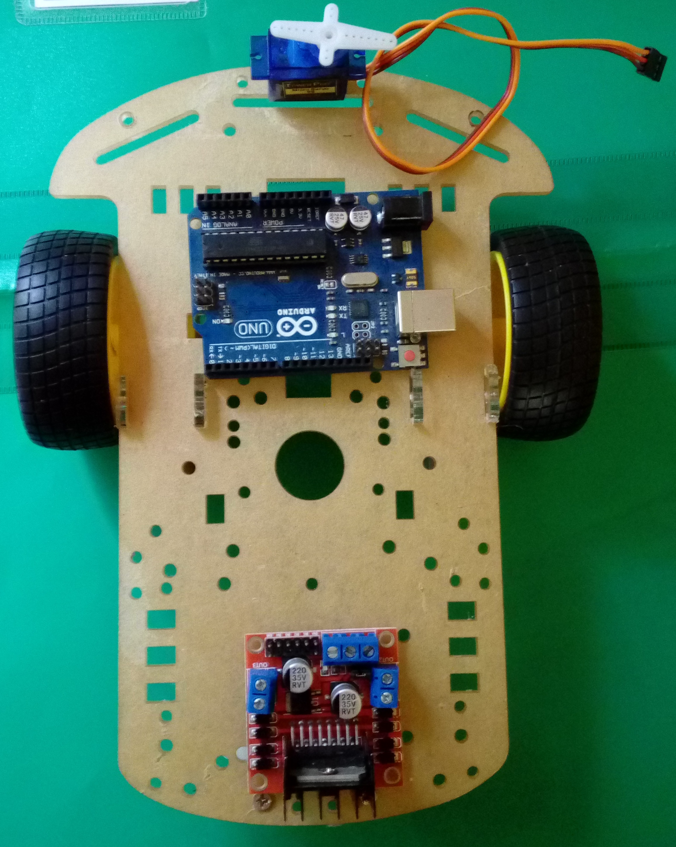 Obstacle Avoiding Robot (Arduino) | Trybotics