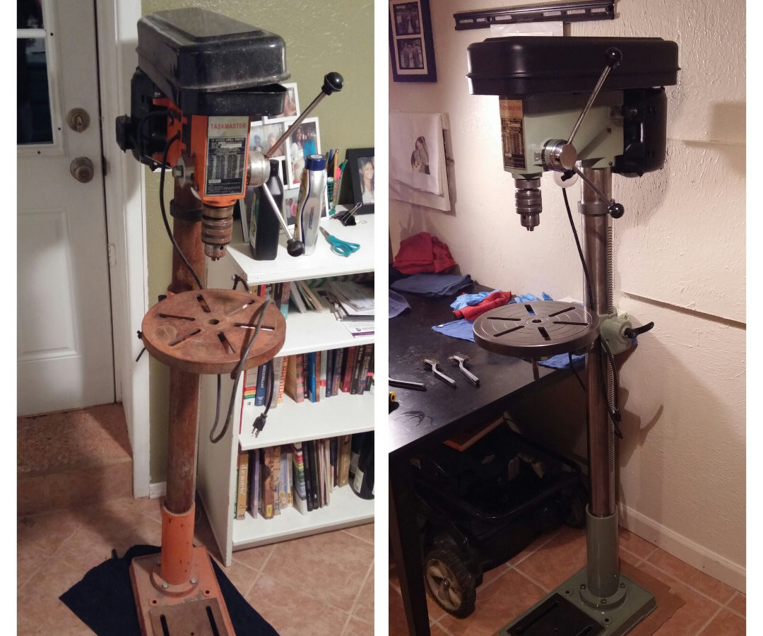 Drill Press Restoration (Refurbishing Techniques) 18 Steps (with