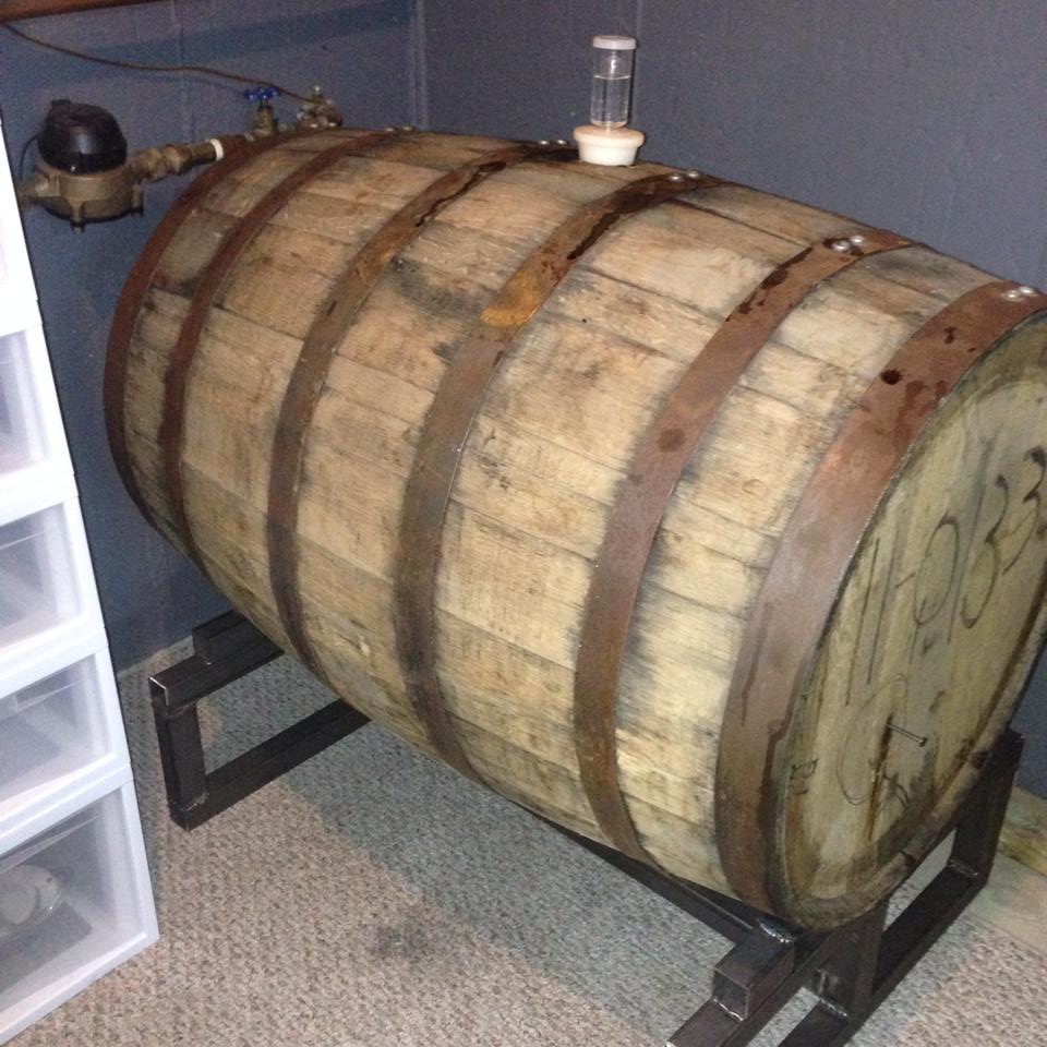 Barrel Rack 8 Steps With Pictures Instructables